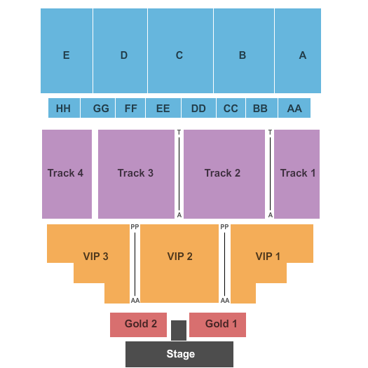 Porter Center at Brevard College Seating Chart