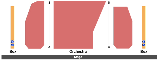 Porter Sanford III Performing Arts & Community Center Seating Chart: End Stage