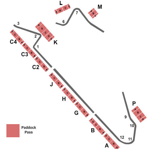 Portland International Raceway Map