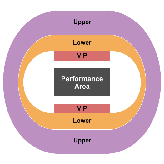 Portland Veterans Memorial Coliseum Seating Chart: GA By Level