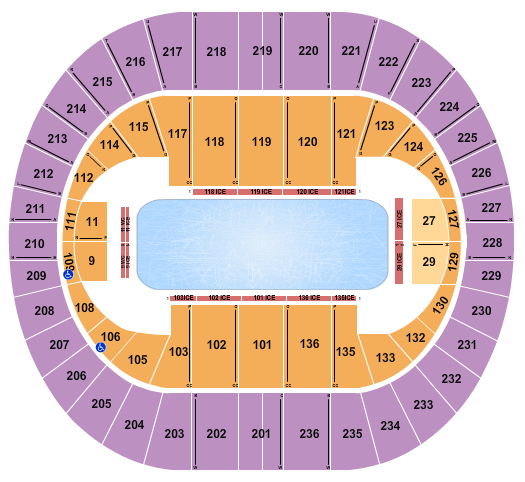 Portland Veterans Memorial Coliseum Seating Chart: Stars On Ice
