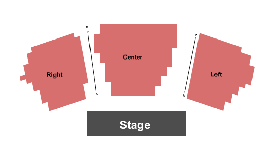 Prairie Center For The Arts Seating Chart: End Stage