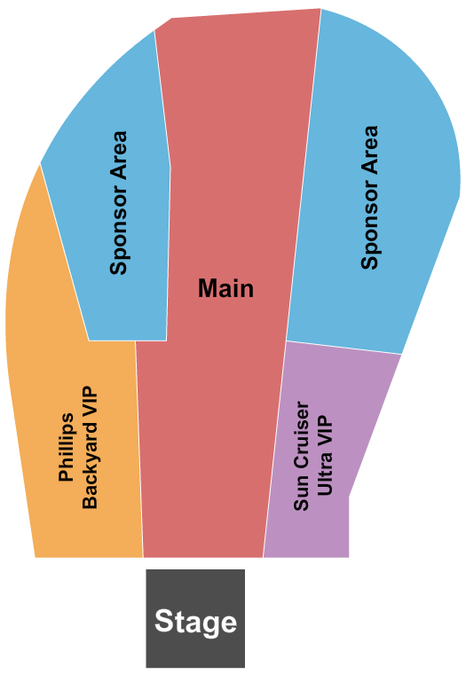 Prince's Island Park Seating Chart: Roundup Musicfest