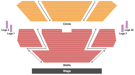 Prince of Wales Theatre Map