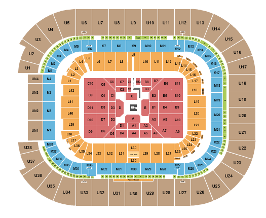 Principality Stadium Seating Chart: Boxing