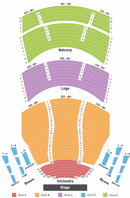 Fox Valley Pac Seating Chart