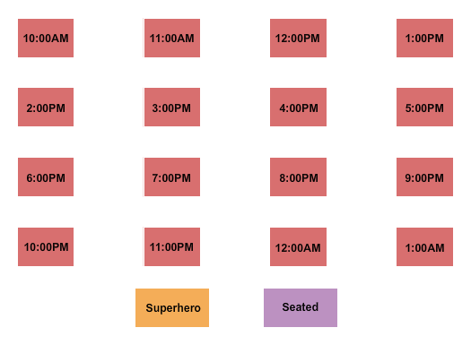 Promenade at The LINQ Seating Chart: Fly Linq Zipline