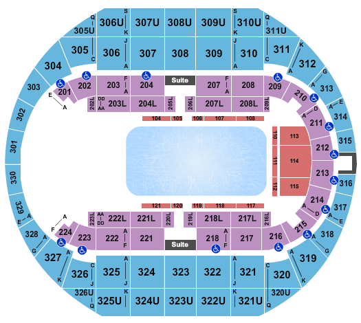 Propst Arena At the Von Braun Center Seating Chart: Disney On Ice 2