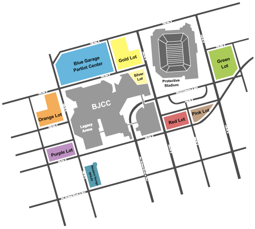 Protective Stadium Parking Lots Seating Chart: Parking
