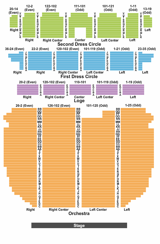 Providence Ppac Seating Chart