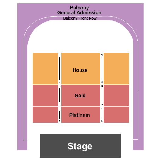 Provincetown Town Hall Seating Chart: Endstage Platinum 2