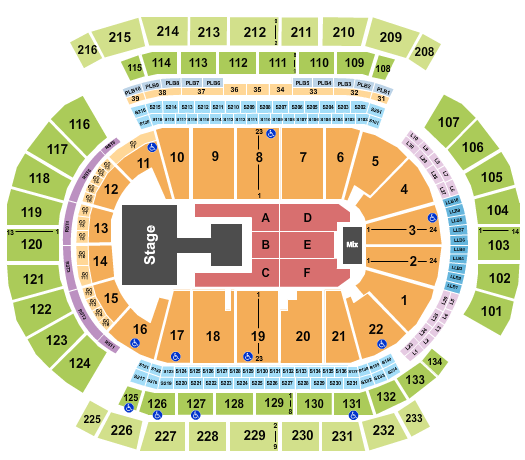 Prudential Center Seating Chart: Aespa