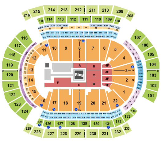 Prudential Center Seating Chart: BKFC