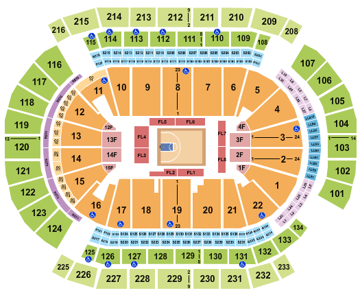 Prudential Center Seating Chart: Basketball - Big3
