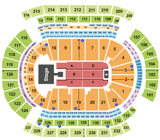 Prudential Center Seating Chart: Brandy