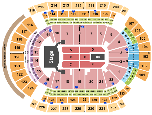 The Prudential Center Seating Chart