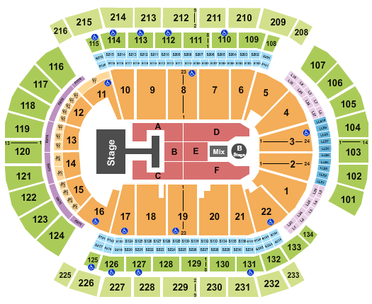 Prudential Center Seating Chart: Descendants & Zombies