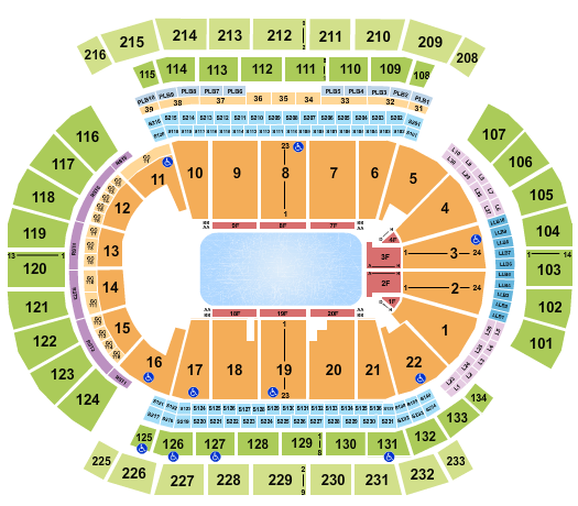 Prudential Center Seating Chart: Disney On Ice 2