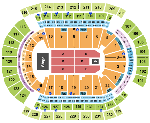 Prudential Center Seating Chart: Endstage Studio Suites