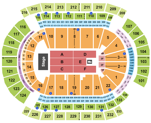 Prudential Center Seating Chart: J Balvin 1