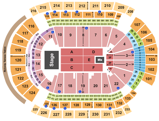 Prudential Center Handicap Seating Chart