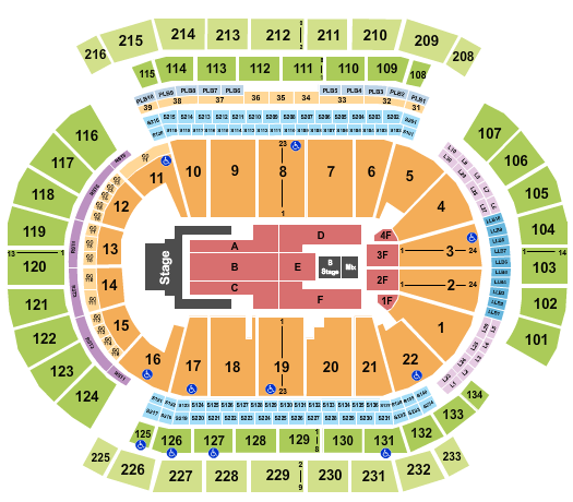 Prudential Center Seating Chart: Jelly Roll