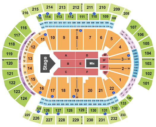 Prudential Center Seating Chart: Jelly Roll
