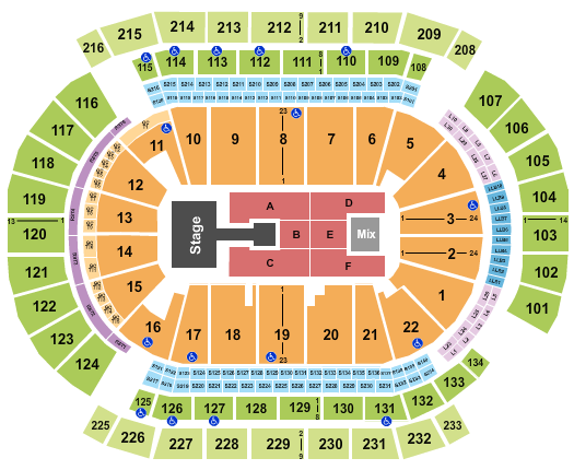Prudential Center Seating Chart: Junior H