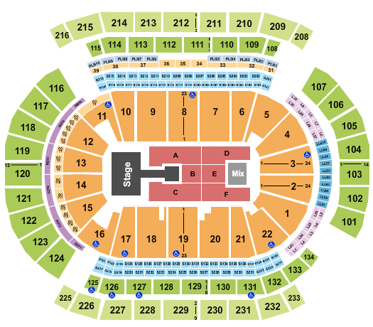 Prudential Center Seating Chart: Junior H