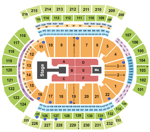 Prudential Center Seating Chart: Kenshi Yonezu