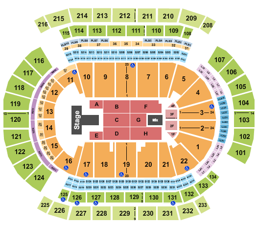 Prudential Center Seating Chart: Maverick City Music