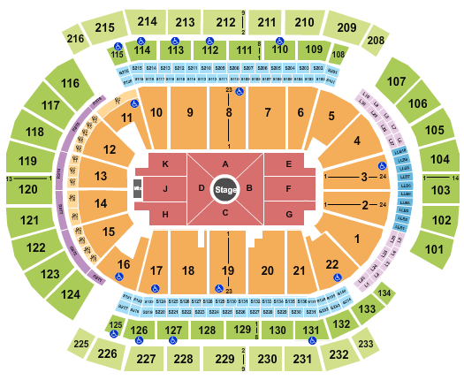 Prudential Center Seating Chart: Nate Bargatze