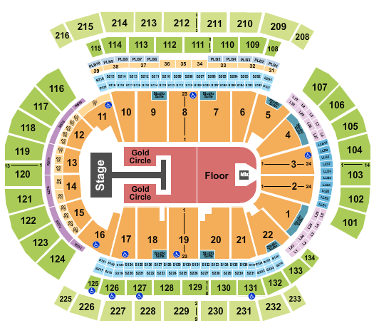 Prudential Center Seating Chart: Shubh