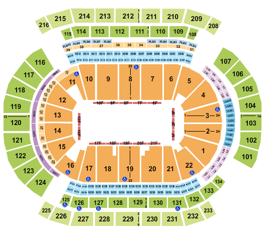 Prudential Center Seating Chart: Stars On Ice
