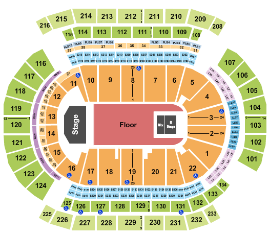 Prudential Center Seating Chart: Tyler The Creator