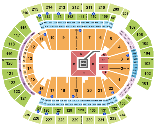 Prudential Center Seating Chart: World Championship Sumo