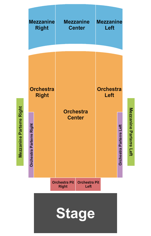 Pullo Family Performing Arts Center Map
