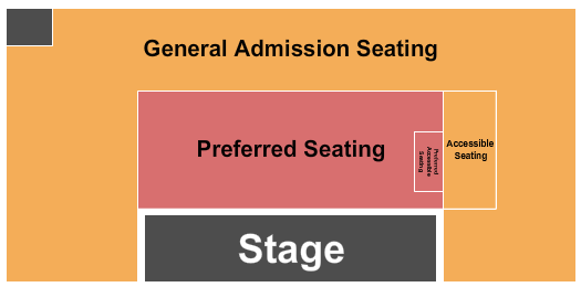 Punch Line Comedy Club - Irving Seating Chart: GA/Preferred