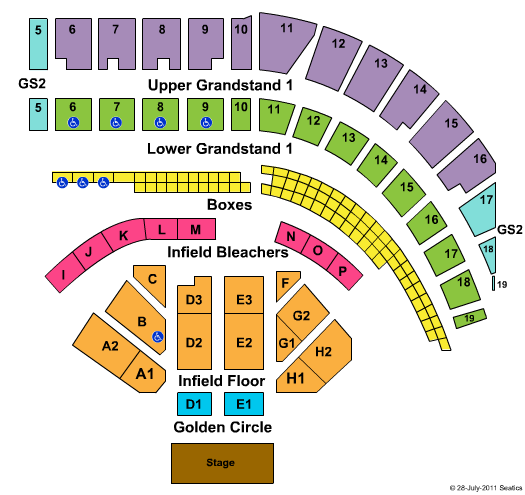 Puyallup Fairgrounds Seating Chart