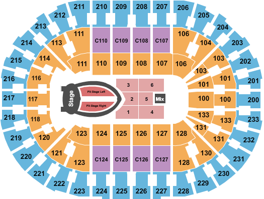 Ariana Grande Concert Seating Chart