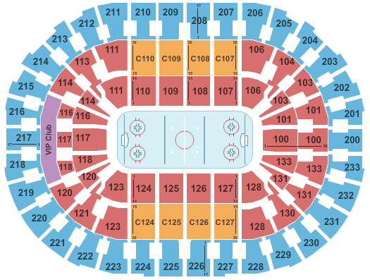 Quicken Loans Arena Concert Seating Chart