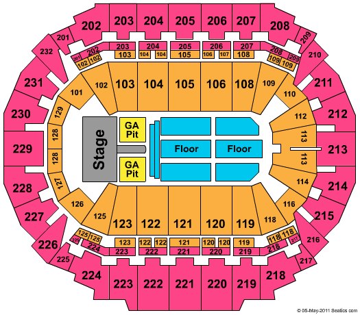 CenturyLink Center Omaha Seating Chart
