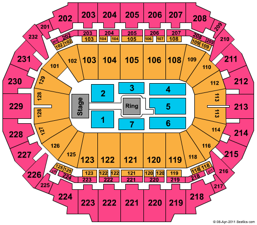 CenturyLink Center Omaha Seating Chart