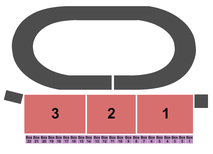 RAD Torque Raceway Seating Chart: Dirt Track Racing