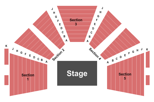 Racine Theatre Guild Seating Chart: Endstage