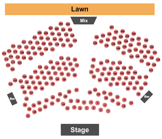 Radians Amphitheater At Memphis Botanic Garden Seating Chart: Film Festival