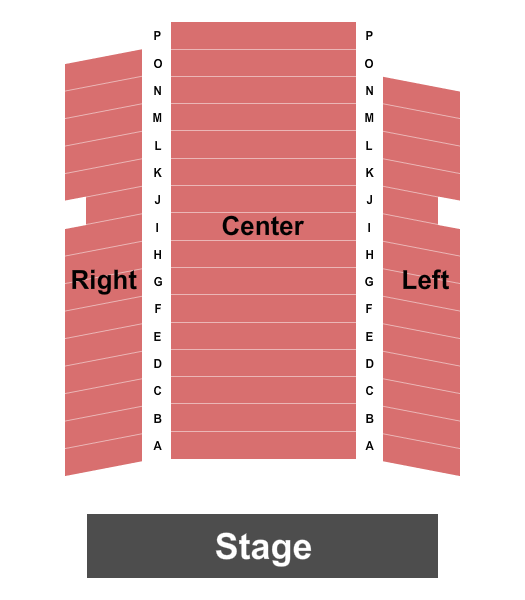 Rainier Arts Center Seating Chart: Endstage