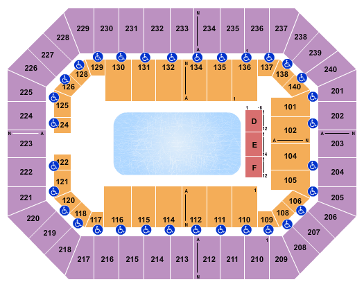 Raising Cane's River Center Arena Seating Chart: Disney On Ice 2