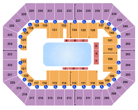 Raising Cane's River Center Arena Seating Chart: Disney On Ice 3
