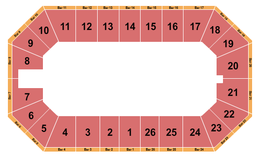 Ralph Engelstad Arena - MN Seating Chart: Open Floor